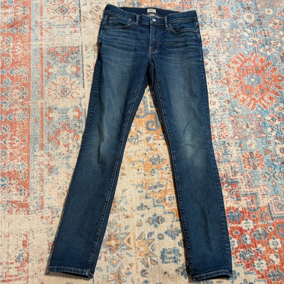 J. Crew Other - Jcrew 250 stretch straight leg dark denim jeans